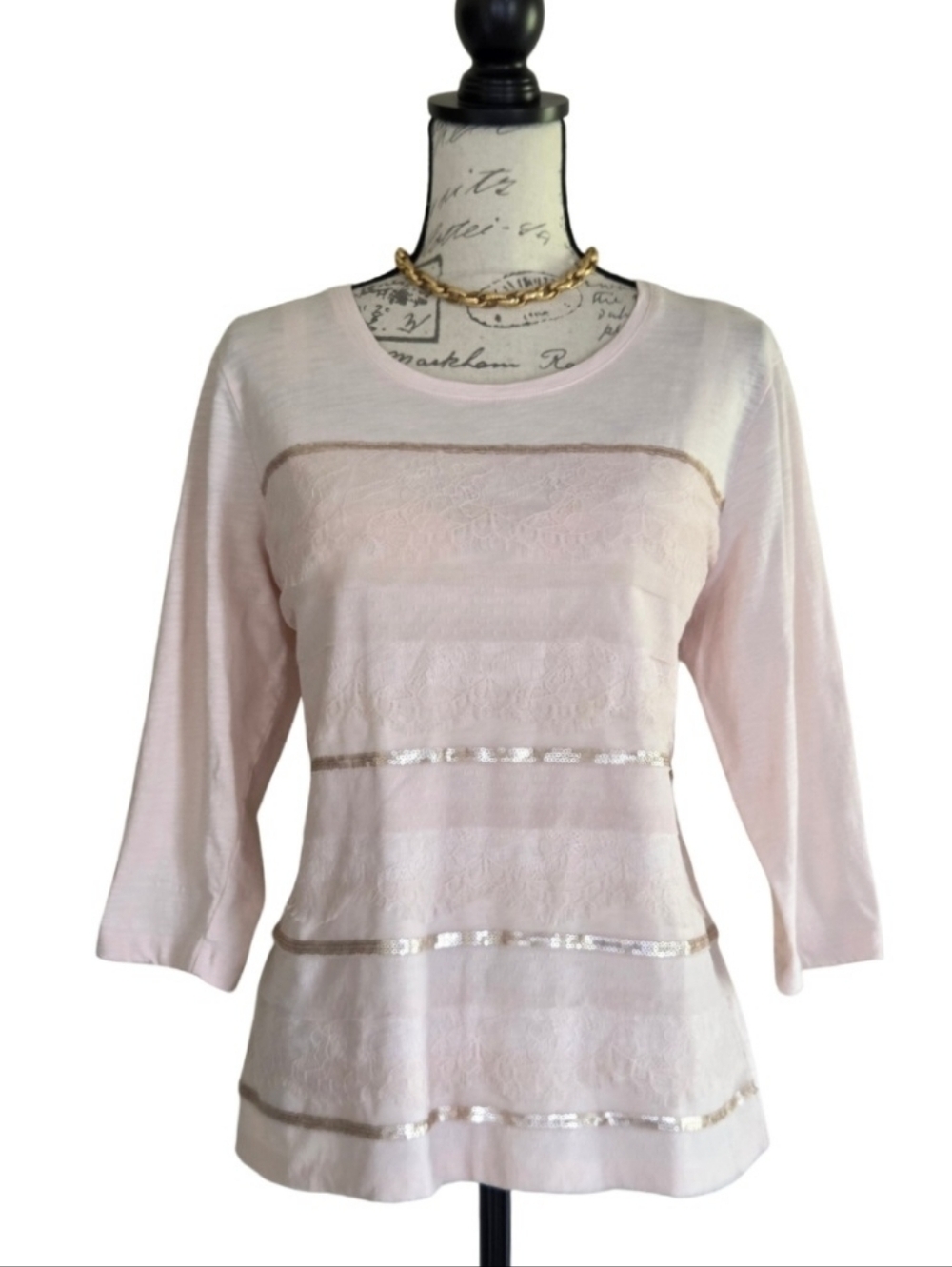 Christopher & Banks Pink T Shirt.